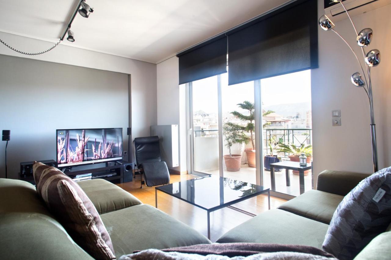 Acropolis Tony'S Penthouse Apartment เอเธนส์ ภายนอก รูปภาพ